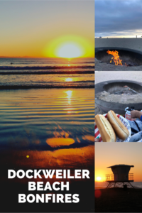 Dockweiler beach bonfires