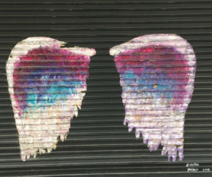 angel wings in downtown los angeles