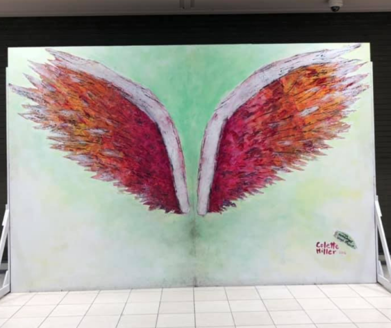 All Of The Locations of the Colette Miller Angel Wings in LA