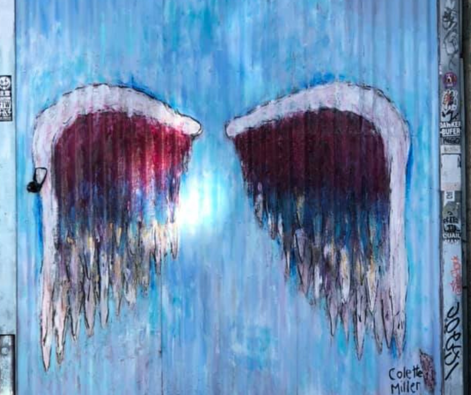 art share angel wings