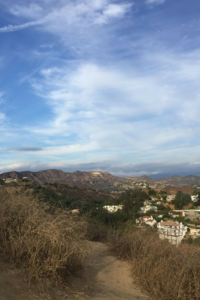 hollywood sign from runyon canyon