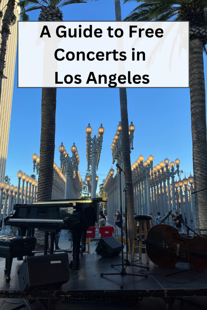 free concerts in los angeles