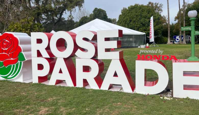 rose parade in pasadena