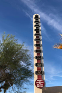 worlds tallest thermometer