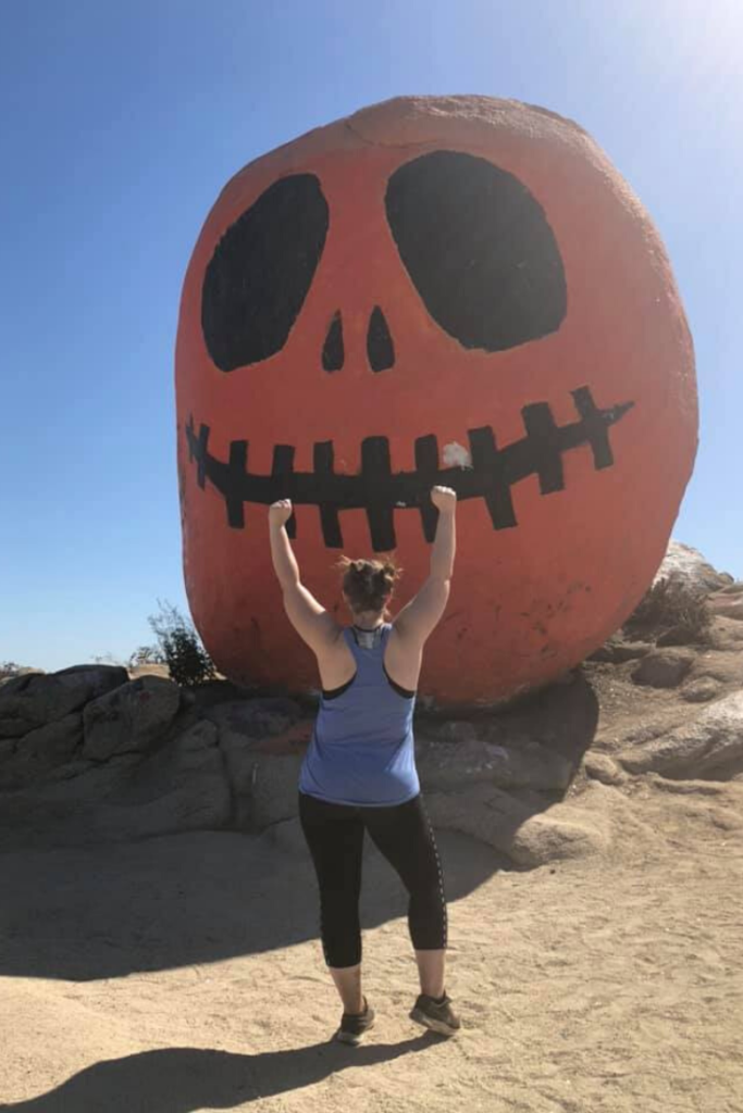 pumpkin rock hike norco