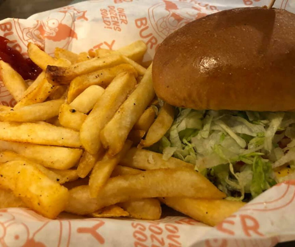 simpson burger