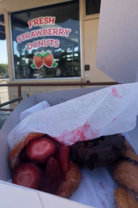 donut man strawberry donuts