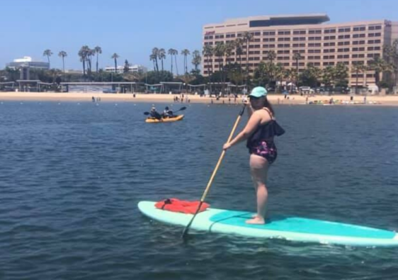 stand up paddle boarding marina del rey