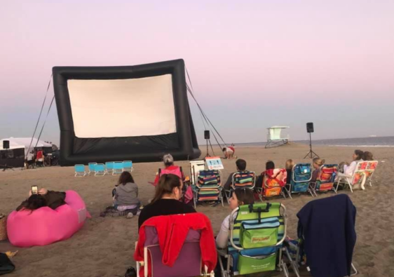 movies on the beach in long beach