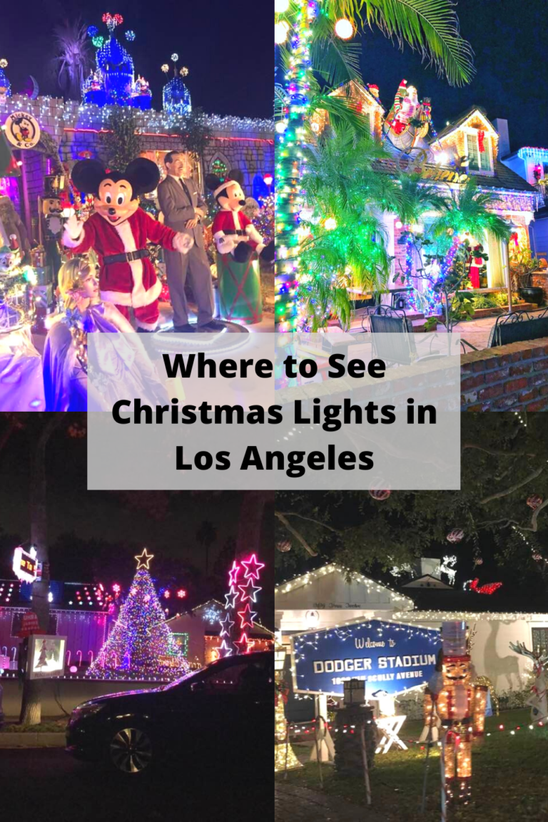 Where to See Christmas Lights in Los Angeles LA Dreaming