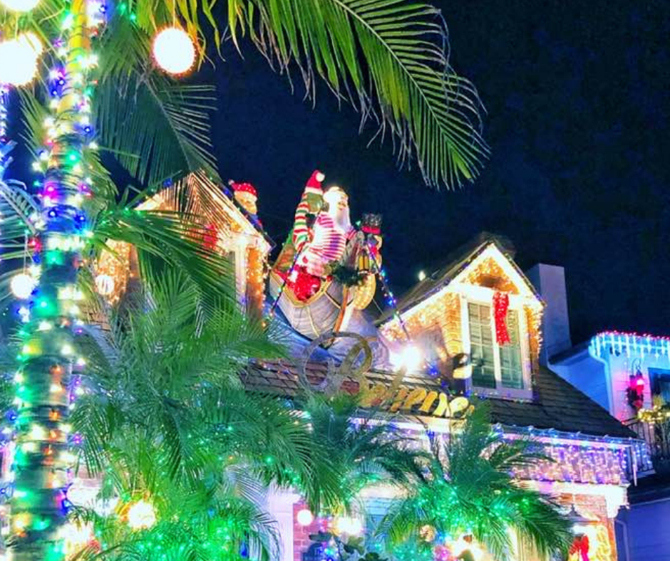 where to view christmas lights in los angeles