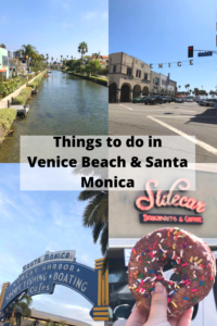 things to do in venice beach and santa monica