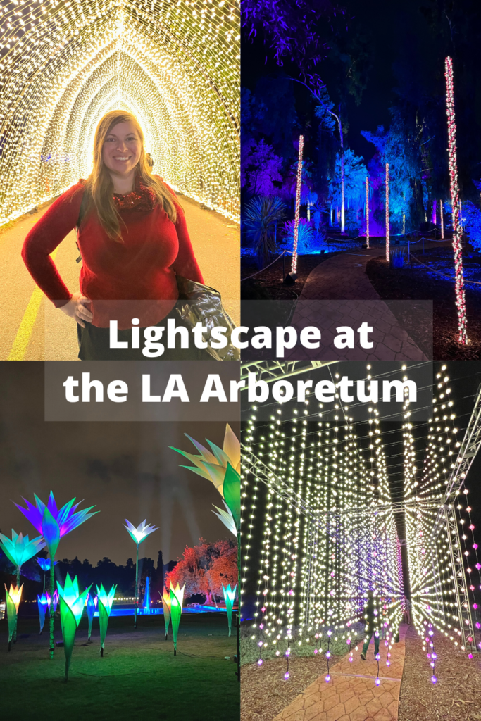 lightscape at the LA arboretum